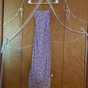 Forever 21 Lavender Floral Dress